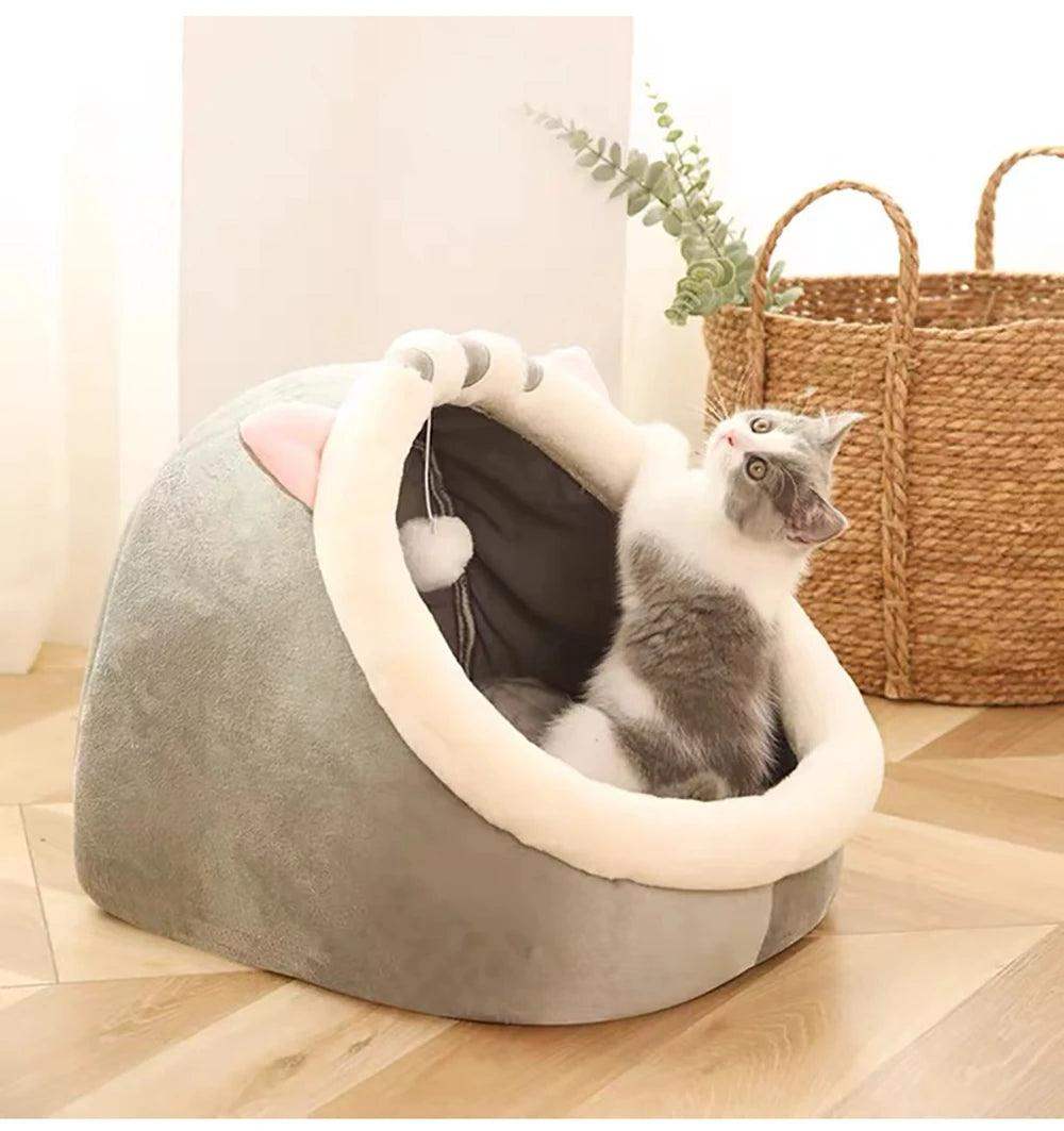 Washable Cat Lounger Cushion – Soft & Cozy Bed for Cats & Small Pets - Sublake 