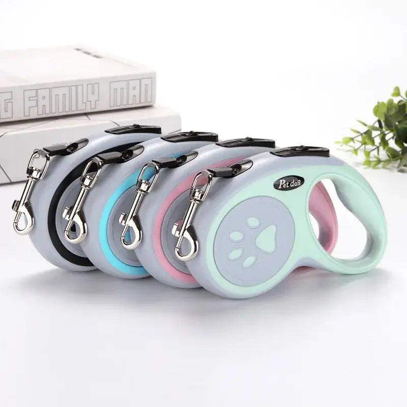 Retractable Dog Leash 3m 5m Auto Nylon Lead - Sublake 