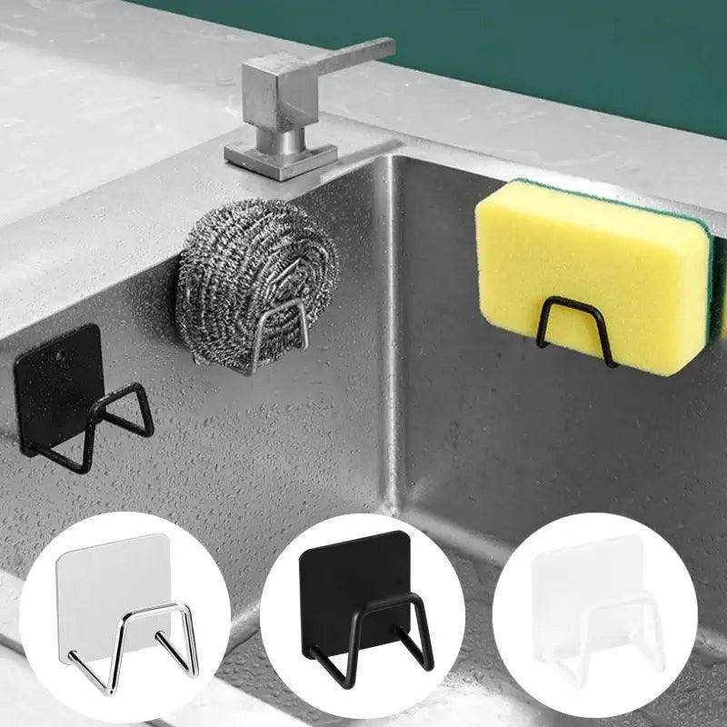 Adhesive Stainless Steel Kitchen Sink Sponges Holder - Sublake 