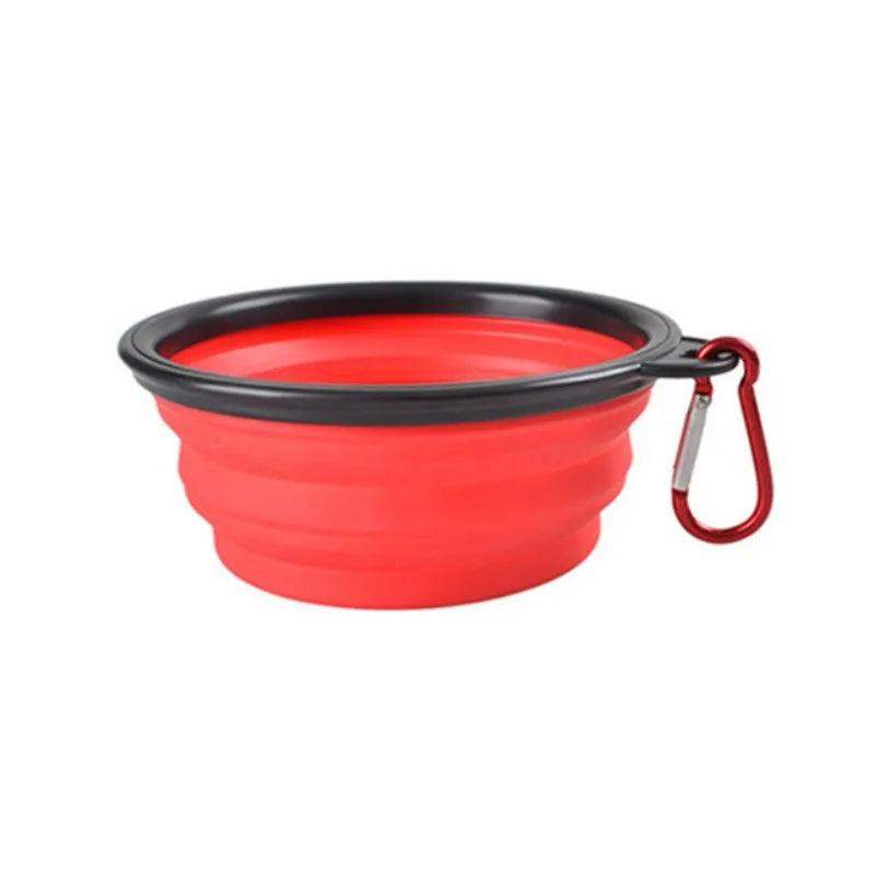Portable Collapsible Pet Bowl – Silicone Dog & Cat Travel Bowl - Sublake 