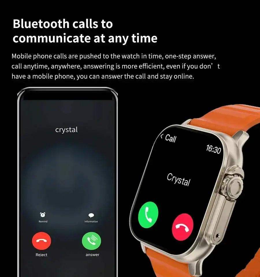 LAXASFIT T900 Ultra Smartwatch & Heart Rate Monitor Pro - Sublake 