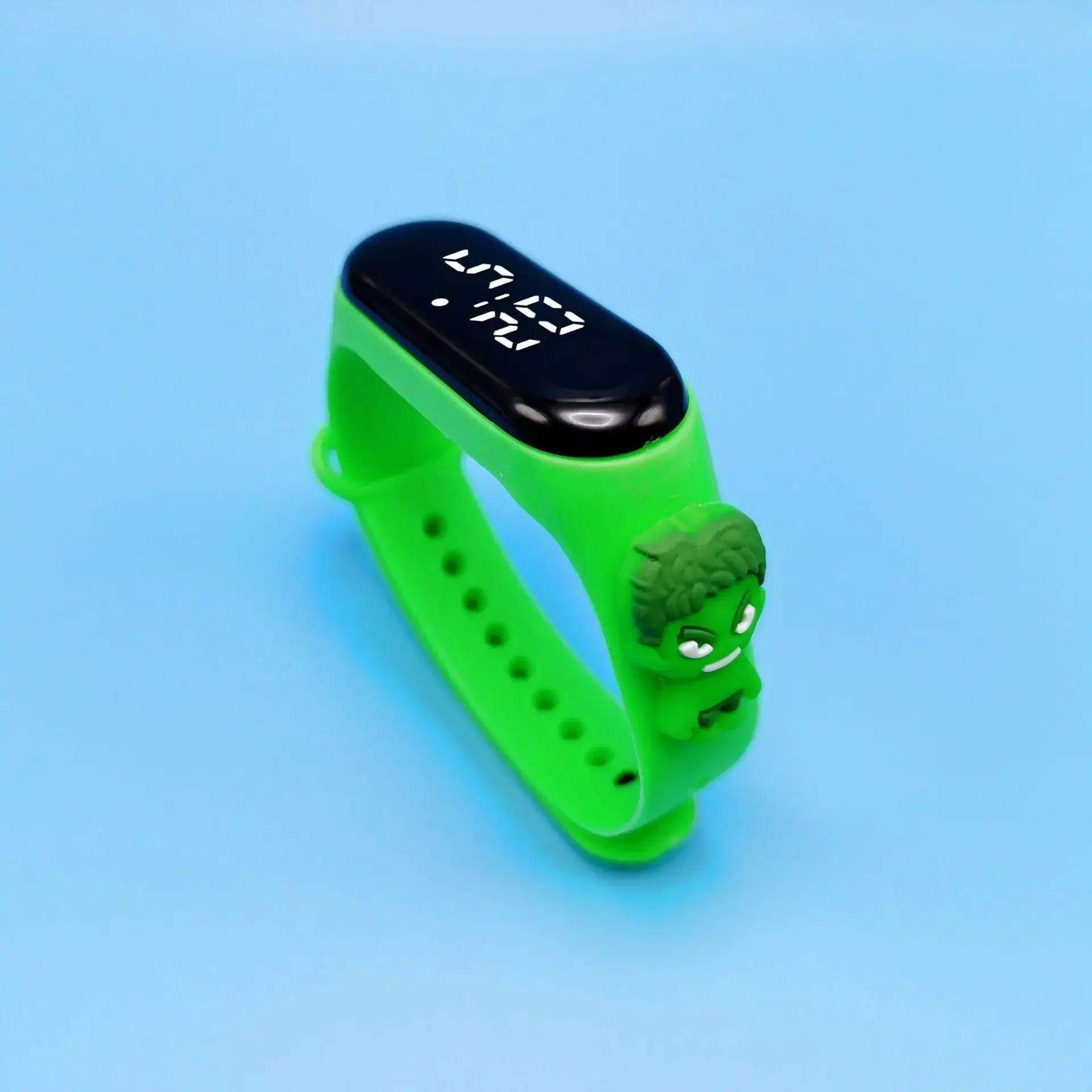Marvel Children’s LED Watch - Green // Sublake 
