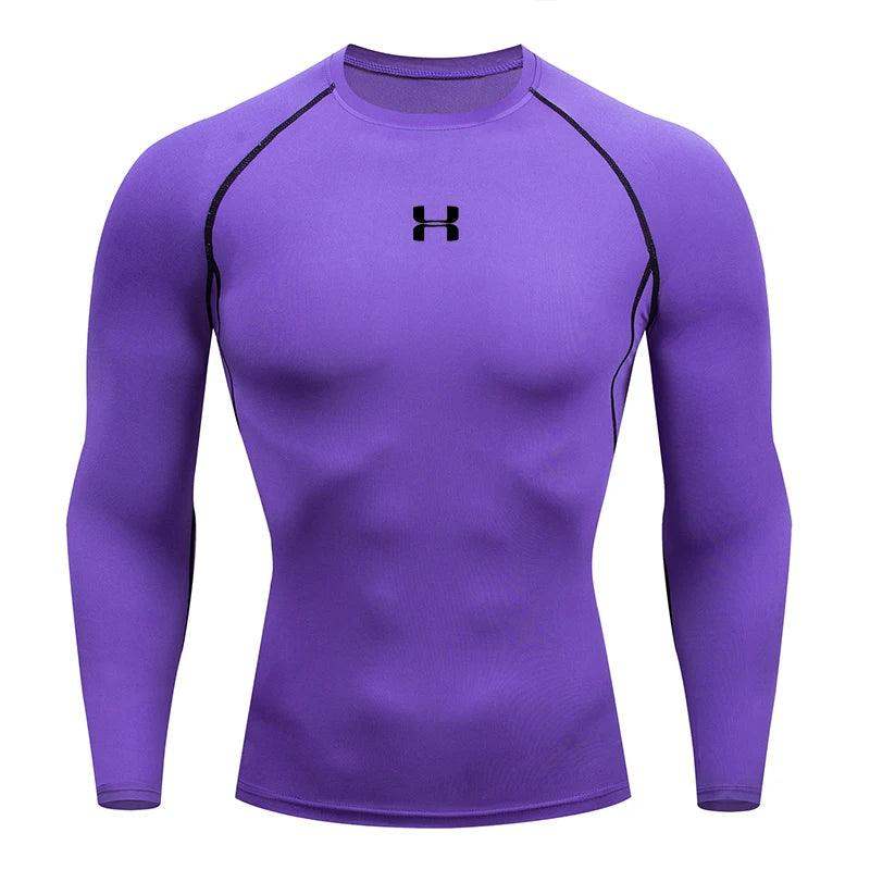 Men Premium Compression Gym Athletic Running Tshirt - Sublake 