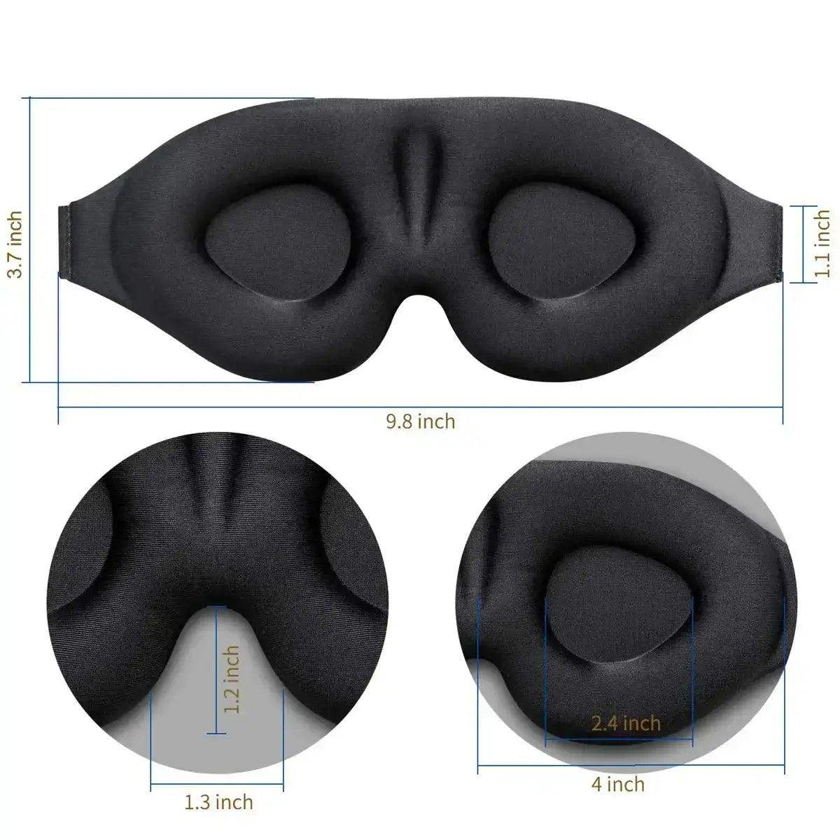 3D Eye Mask for Sleeping with Light-Blocking Design - Sublake 