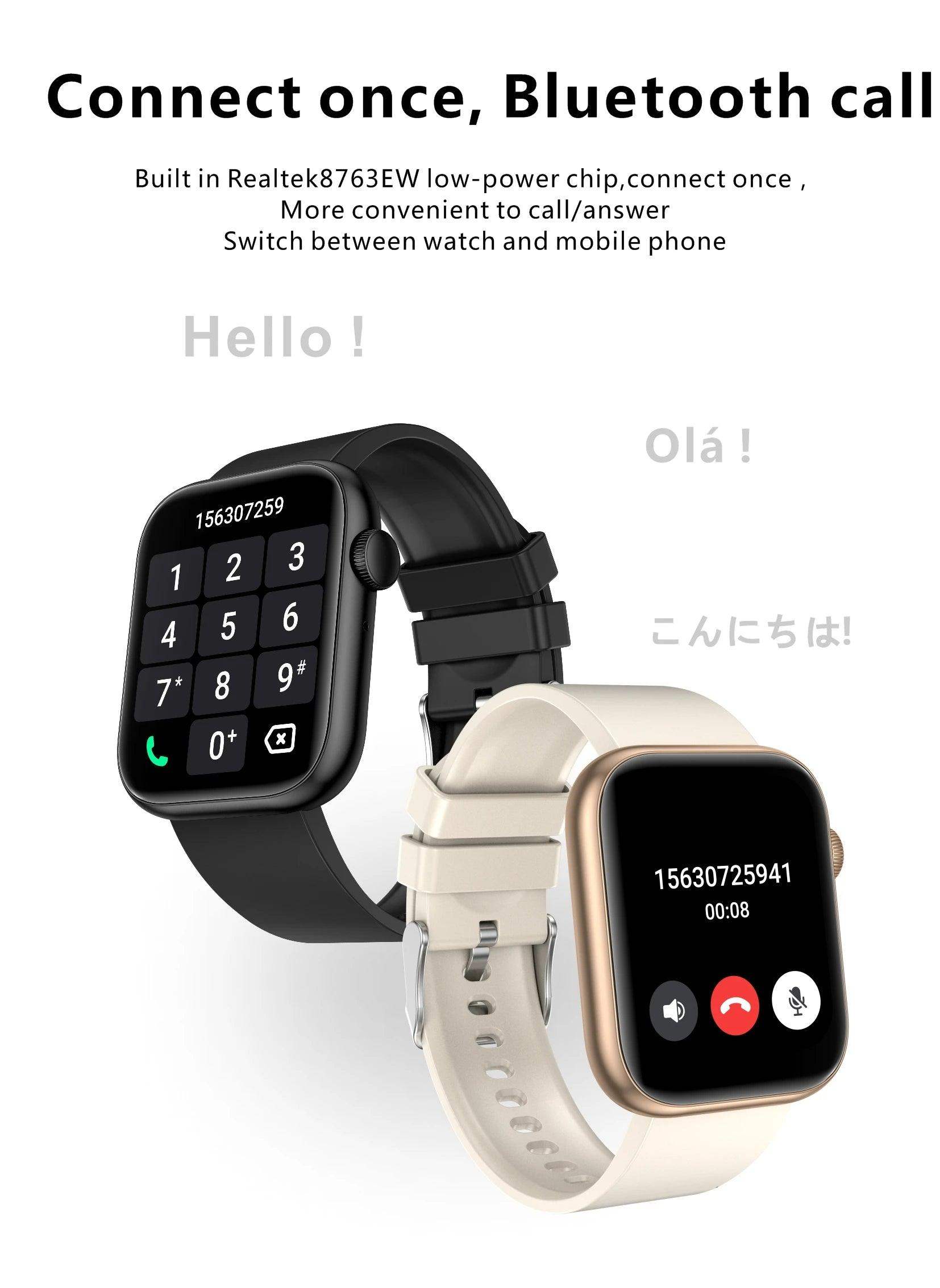 LIGE 2025 Smartwatch – Bluetooth Calls, Fitness & Style - Sublake 