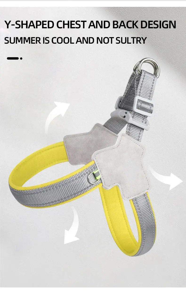 Reflective No-Pull Pet Harness For Dogs & Cats - Sublake 