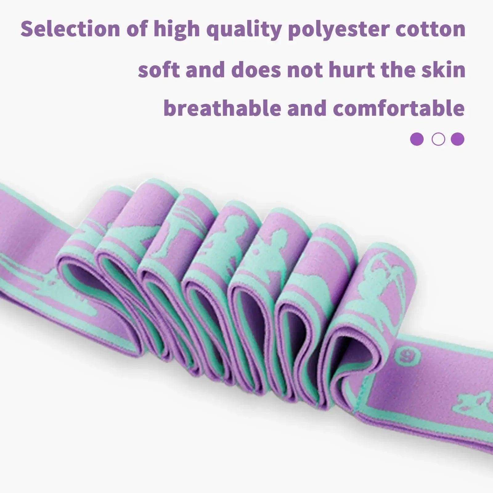 Unisex Elastic fitness, Gym & Yoga Resistance Stretch Band - Sublake 