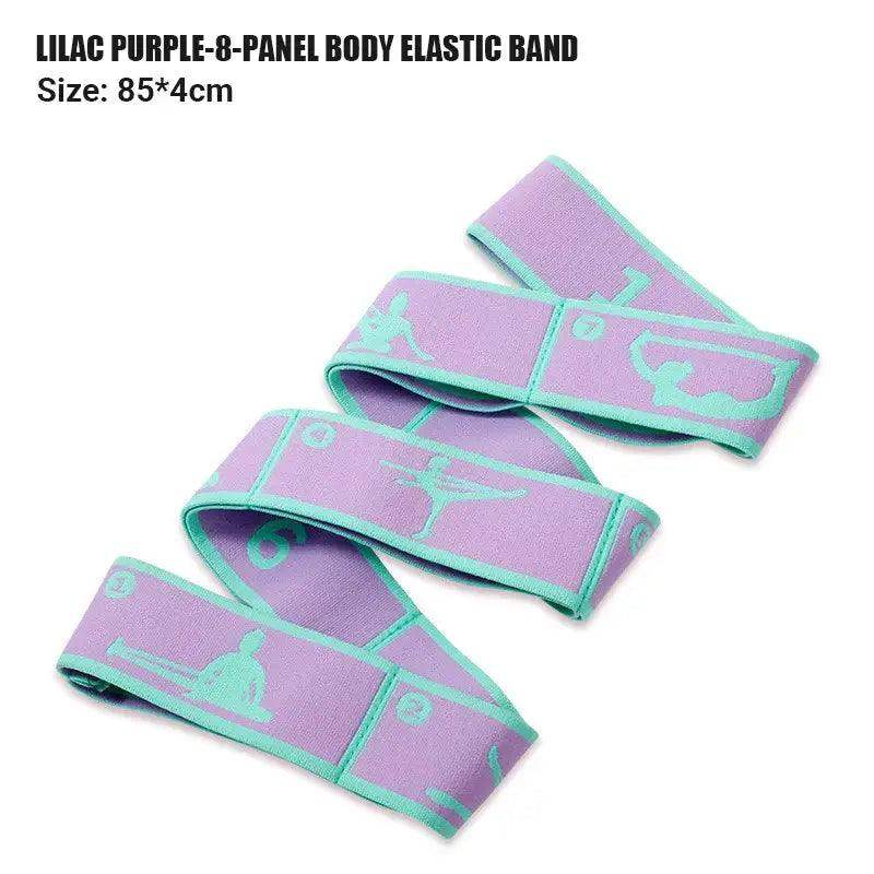 Unisex Elastic fitness, Gym & Yoga Resistance Stretch Band - Sublake 