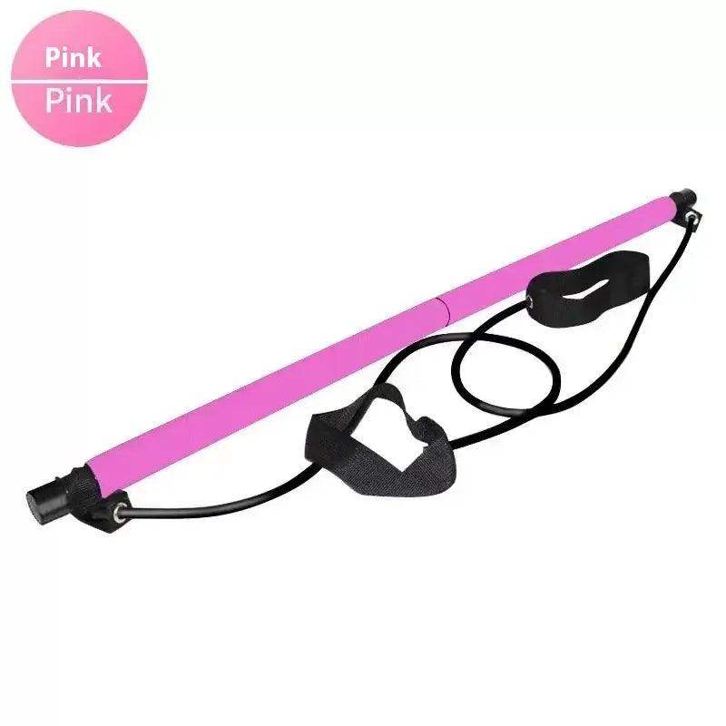 All-in-One Pilates Bar with Resistance Bands – Home Fitness - Sublake 