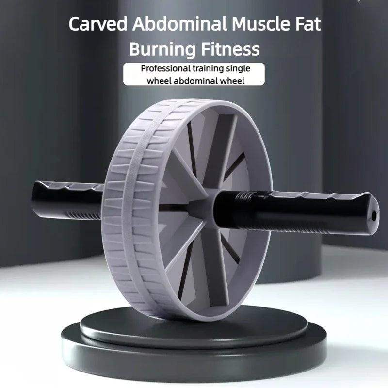 Single-Wheel Silent Ab Roller with Grip Design - Sublake 