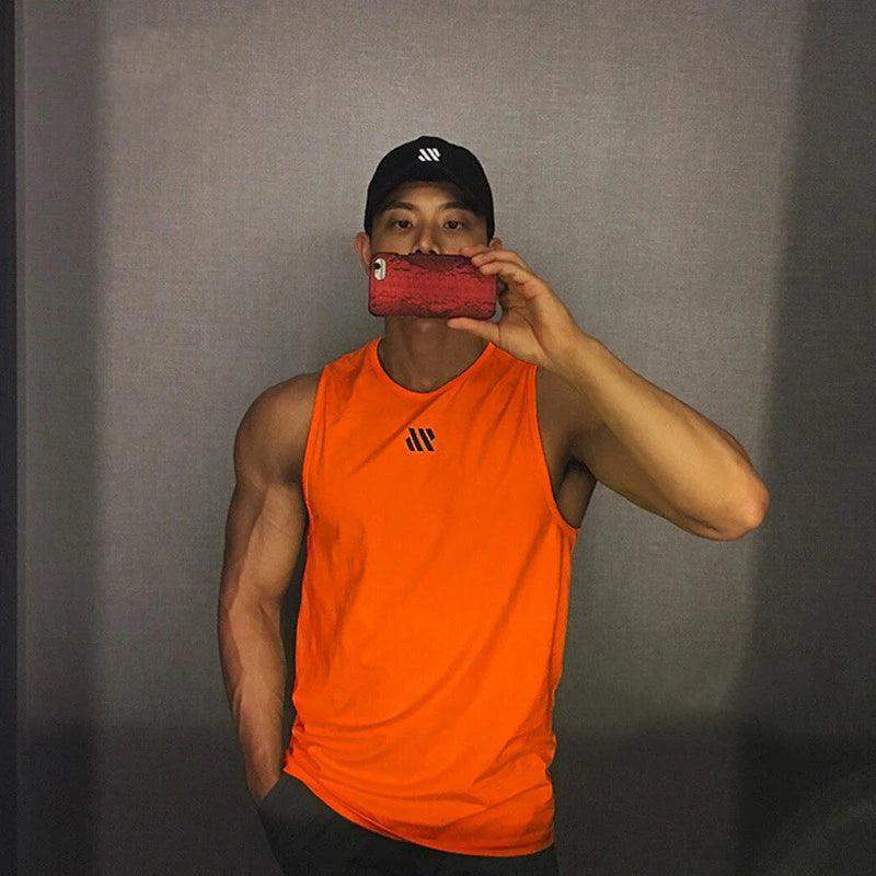 GITF Men Bodybuilding Gym Fitness Tank Top Shirt - Sublake 