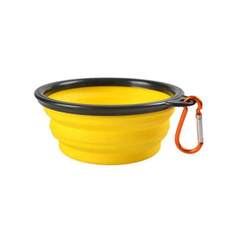 Portable Collapsible Pet Bowl – Silicone Dog & Cat Travel Bowl - Sublake 