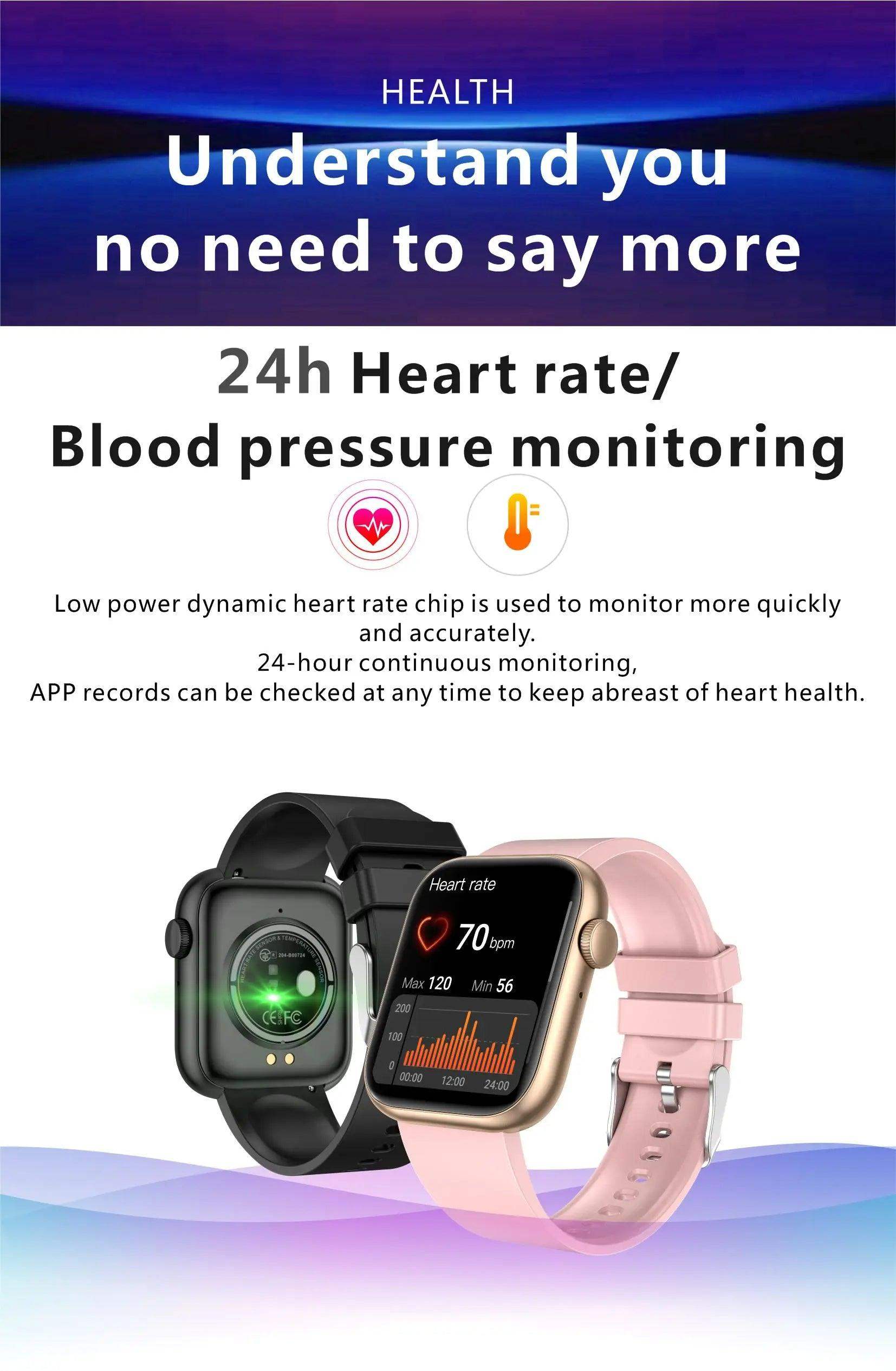 LIGE 2025 Smartwatch – Bluetooth Calls, Fitness & Style - Sublake 