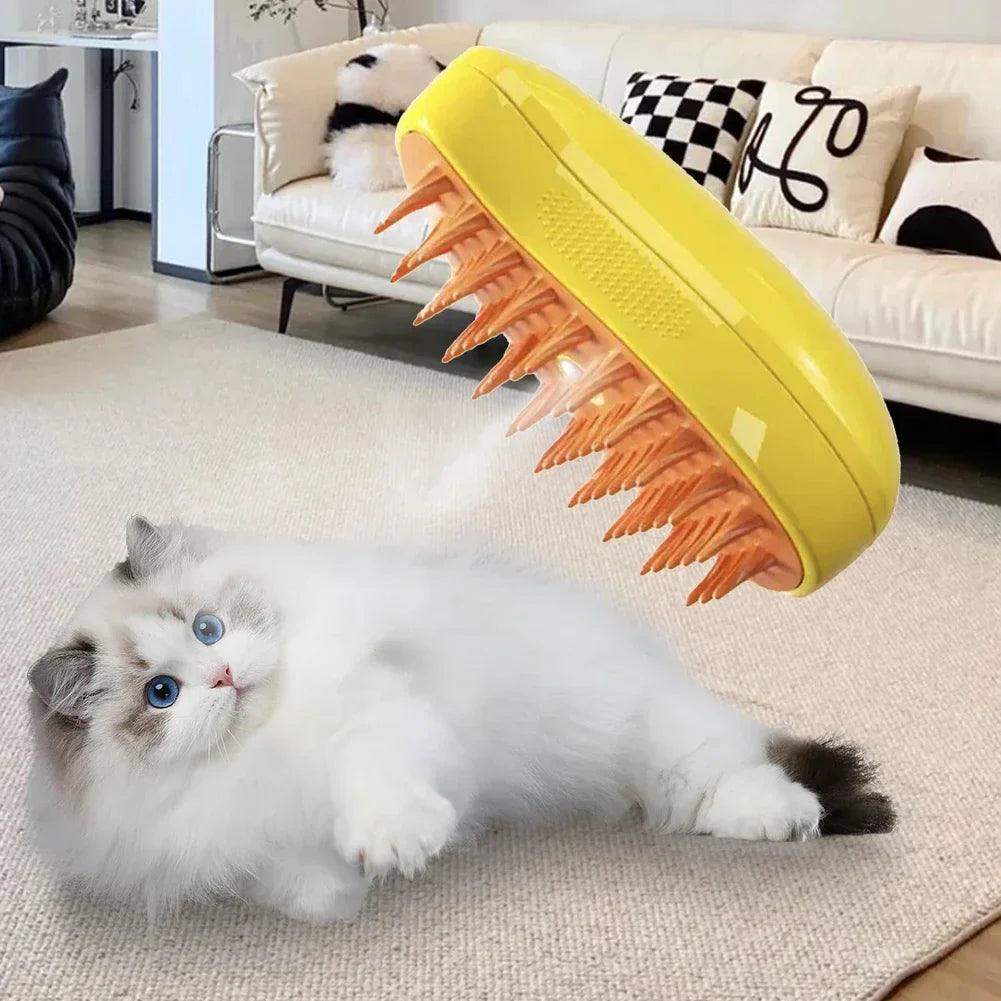 3 in 1 Pet Grooming Brush With Hair Removal And Massage - Sublake 