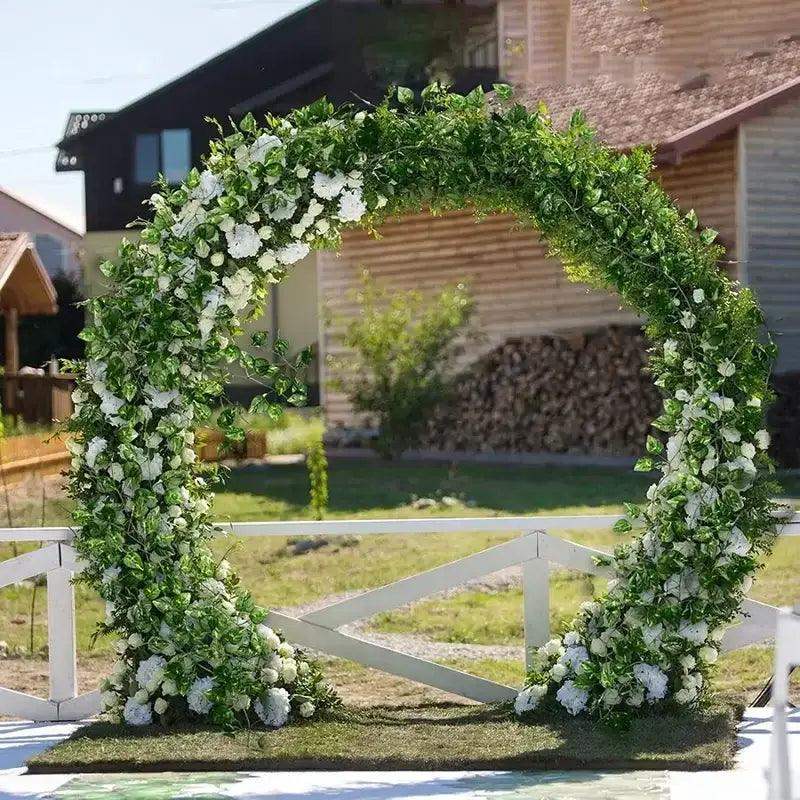 11M Artificial Plant Green Ivy Leaf Garland Fake Plant Creeper Hanging Vine Outdoor DIY Garden Wall Wedding Party Home Decor - Sublake 