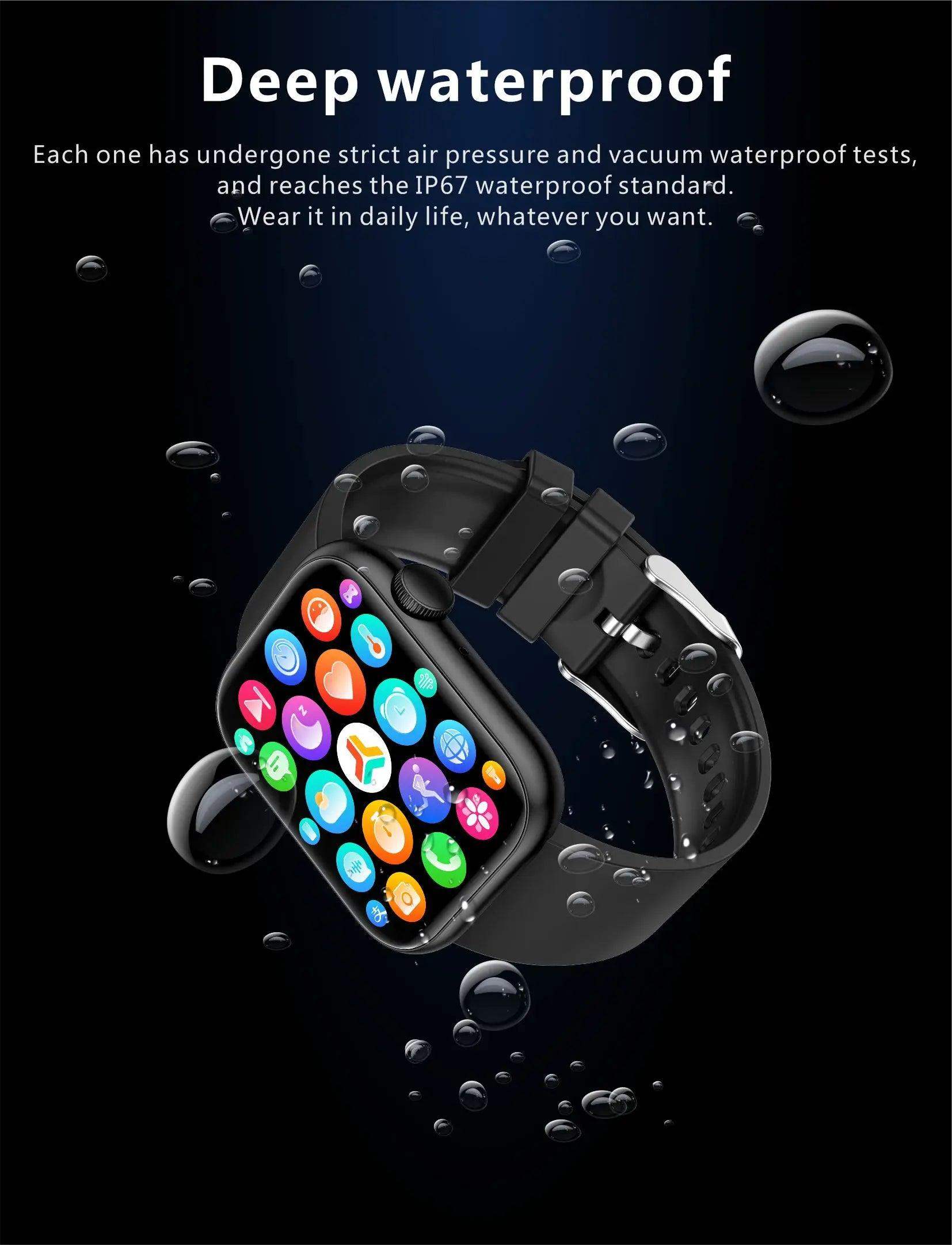 LIGE 2025 Smartwatch – Bluetooth Calls, Fitness & Style - Sublake 