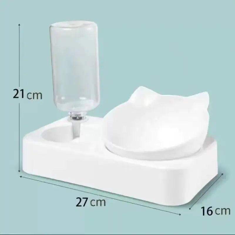Dual-purpose Pet Bowl for Dogs & Cats with Cervical Protection - Sublake 
