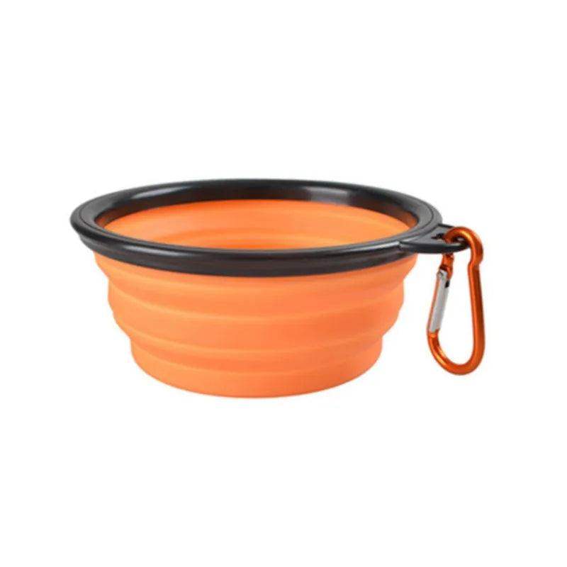 Portable Collapsible Pet Bowl – Silicone Dog & Cat Travel Bowl - Sublake 