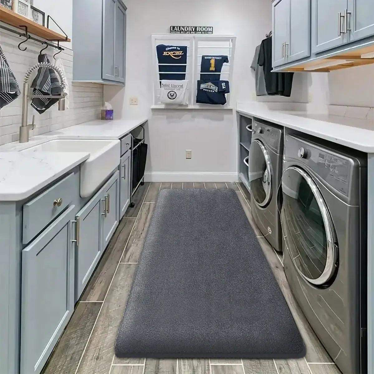 3D AntiSlip Cobblestone Embossed Bath Mat UltraDrying - Sublake 
