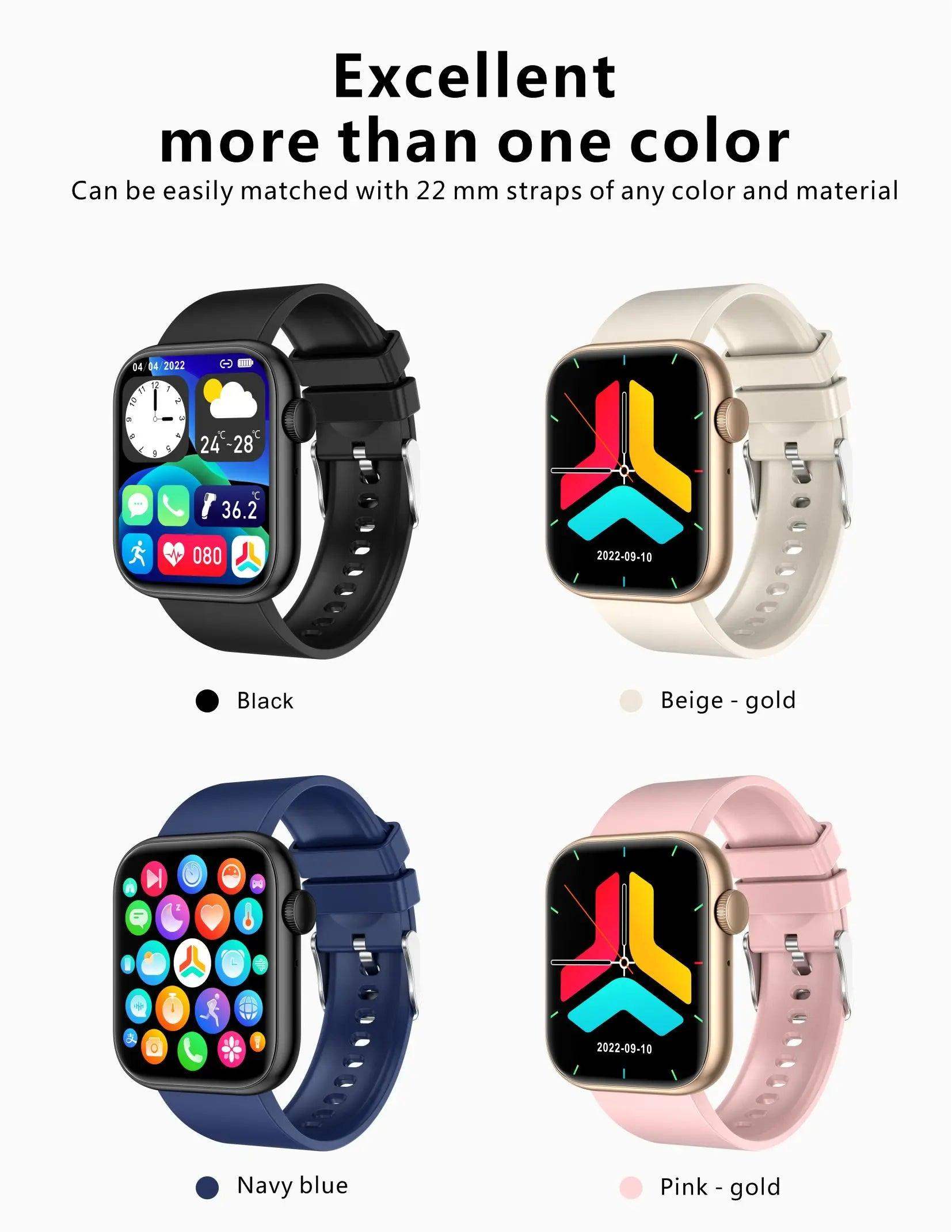 LIGE 2025 Smartwatch – Bluetooth Calls, Fitness & Style - Sublake 