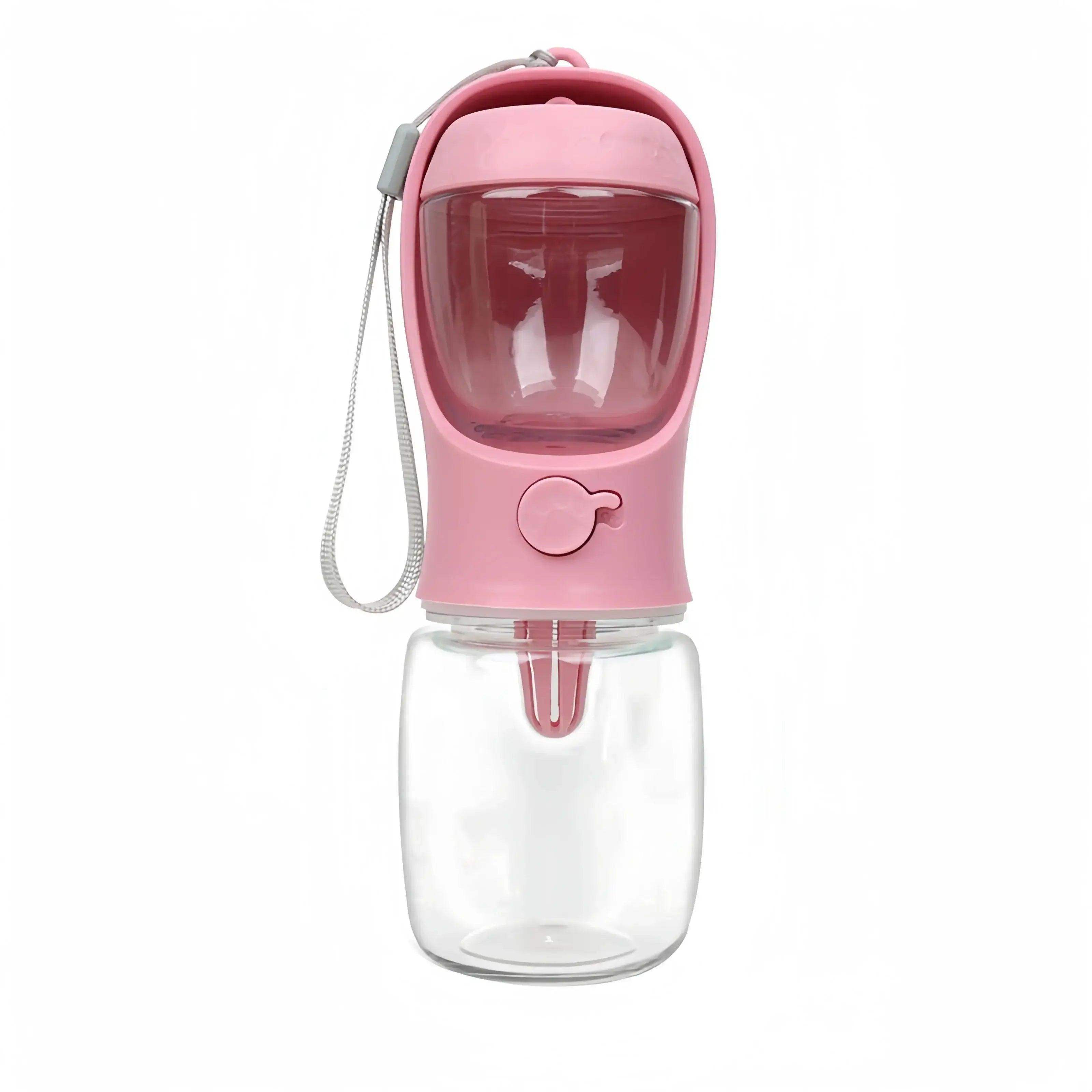 Portable Pet Bottle with Food Storage for Outdoors - Sublake 