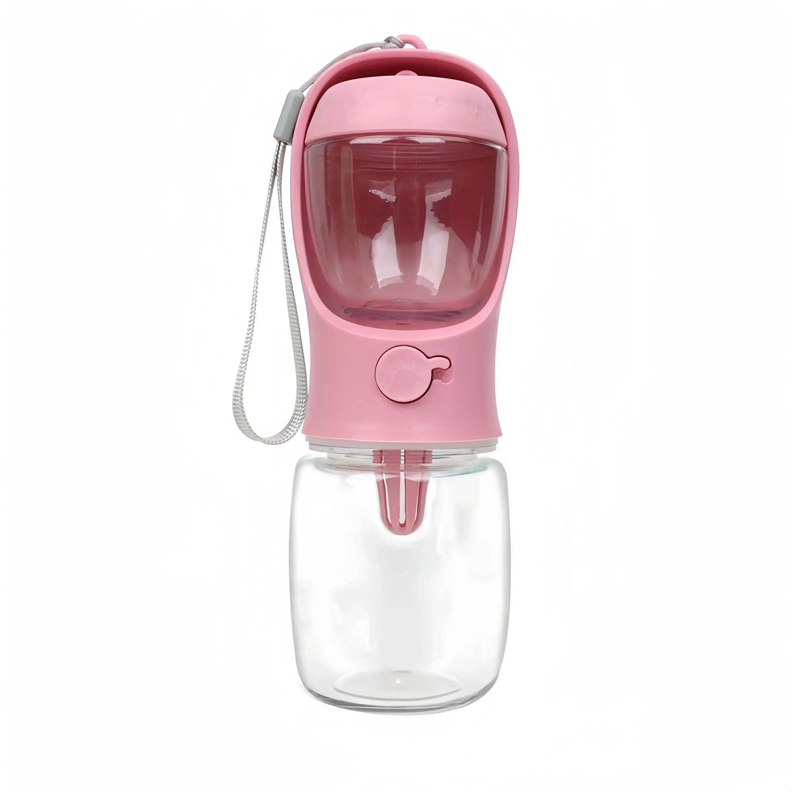 Portable Pet Bottle with Food Storage for Outdoors - Sublake 