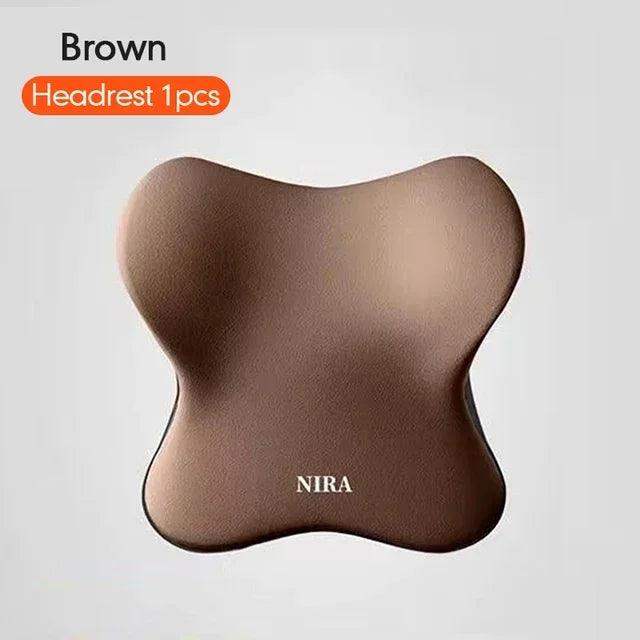 Ultimate Premium Memory Foam Car Lumbar Neck Cushion - Sublake 