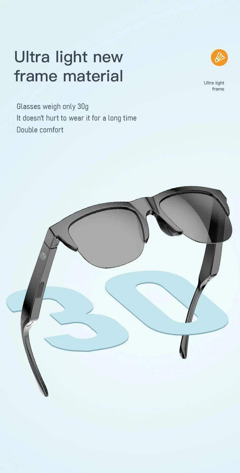Unisex Smart Bluetooth Sunglasses with Call & UV Protection - Sublake 