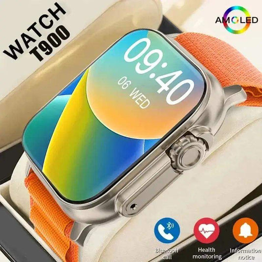 LAXASFIT T900 Ultra Smartwatch & Heart Rate Monitor Pro - Sublake 