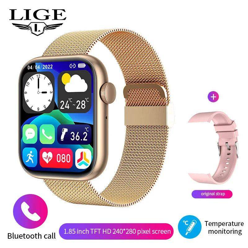 LIGE 2025 Smartwatch – Bluetooth Calls, Fitness & Style - Sublake 