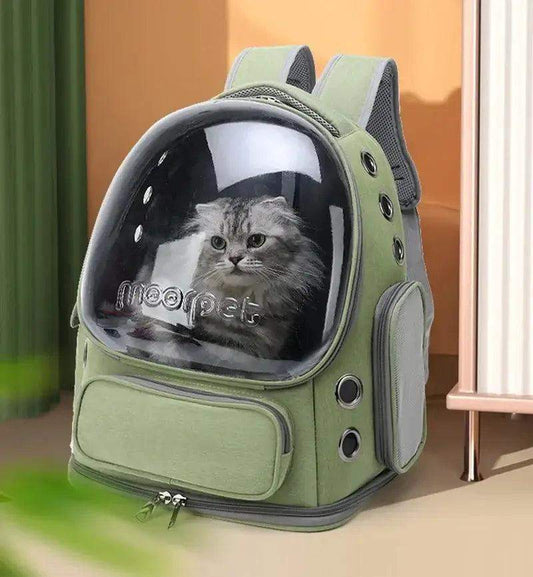 Transparent Pet Travel Backpack For Cats & Dogs - Sublake 