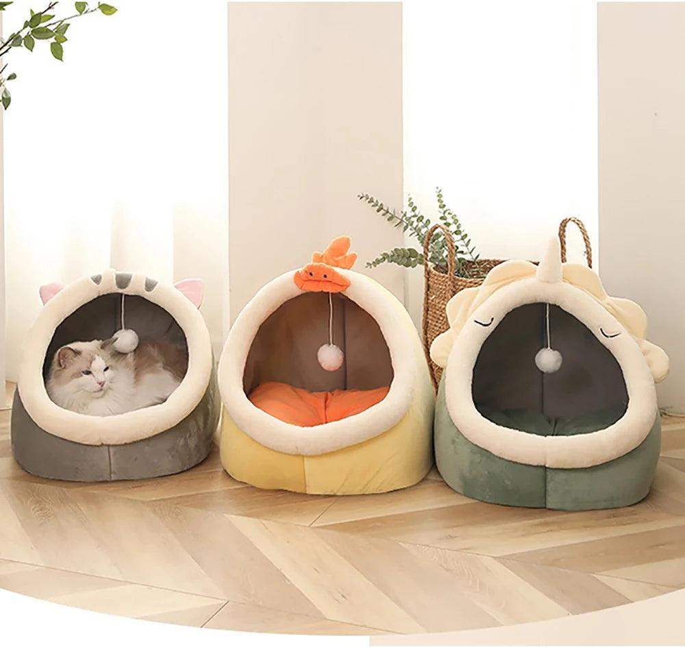 Washable Cat Lounger Cushion – Soft & Cozy Bed for Cats & Small Pets - Sublake 