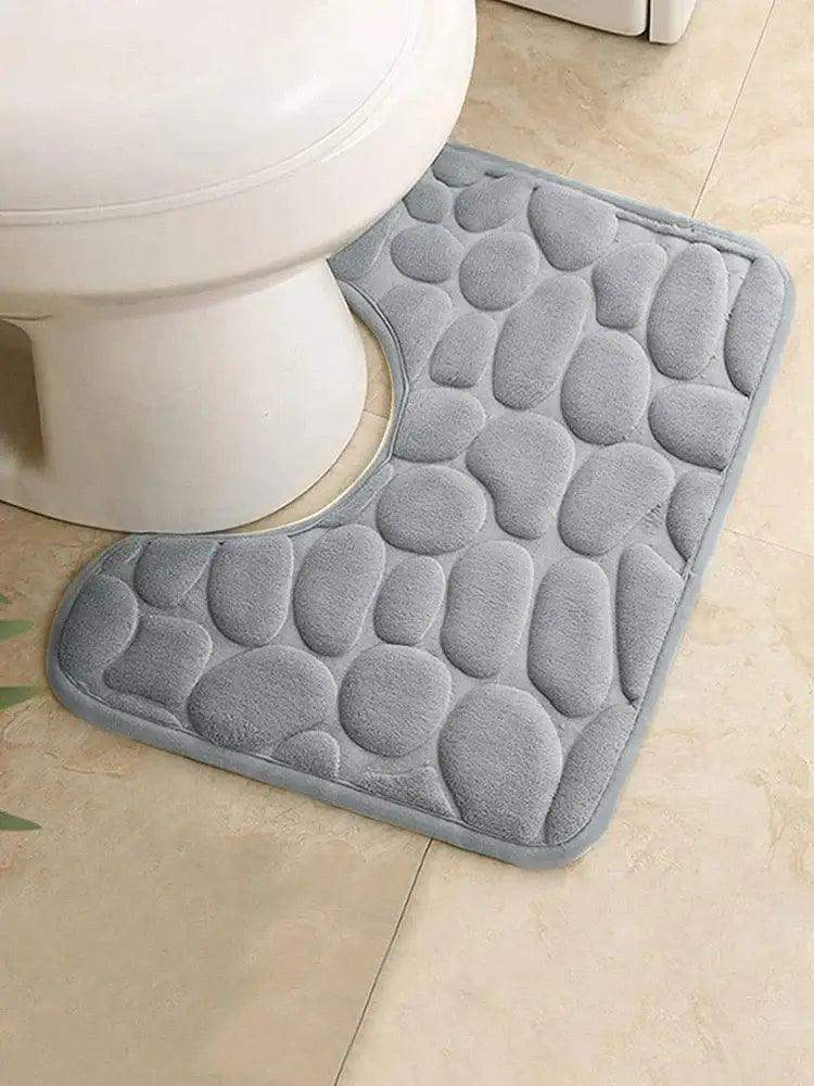 U-Shaped Toilet Mat Non-Slip Bathroom Pad - Sublake 