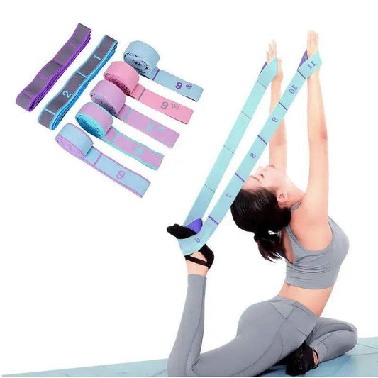 Unisex Elastic fitness, Gym & Yoga Resistance Stretch Band - Sublake 