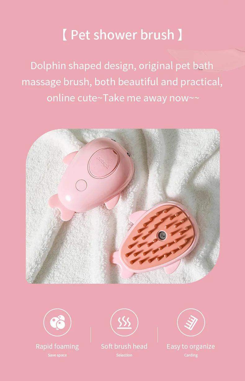 3 in 1 Pet Grooming Brush With Hair Removal And Massage - Sublake 