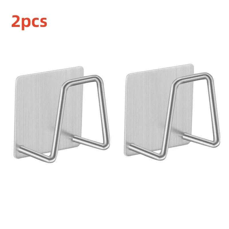 Adhesive Stainless Steel Kitchen Sink Sponges Holder - Sublake 