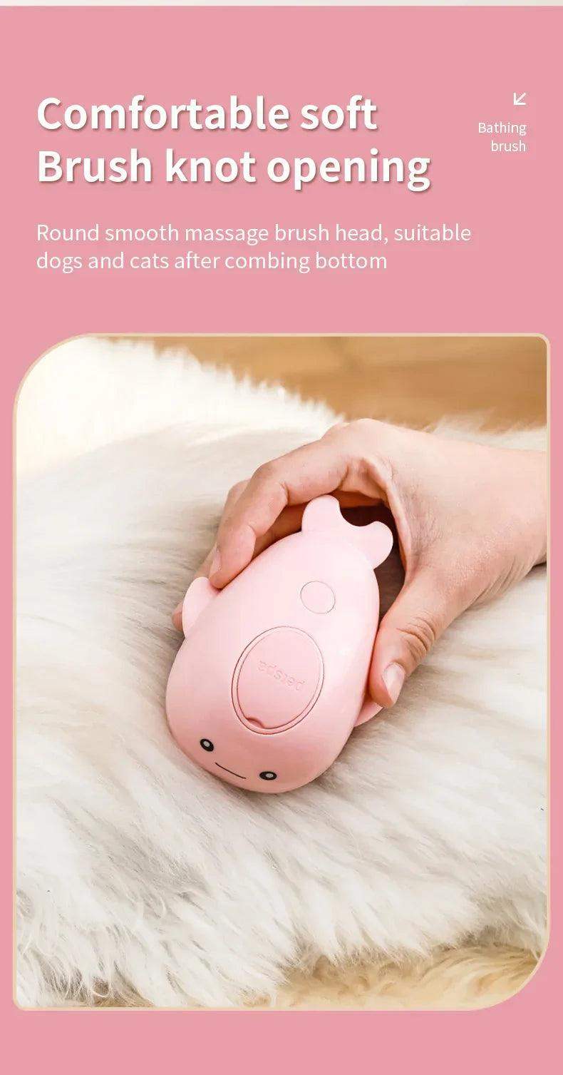 3 in 1 Pet Grooming Brush With Hair Removal And Massage - Sublake 