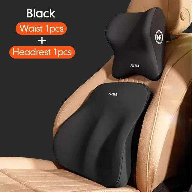 Ultimate Premium Memory Foam Car Lumbar Neck Cushion - Sublake 