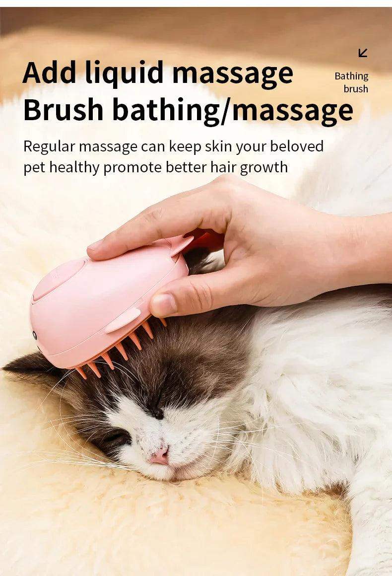 3 in 1 Pet Grooming Brush With Hair Removal And Massage - Sublake 