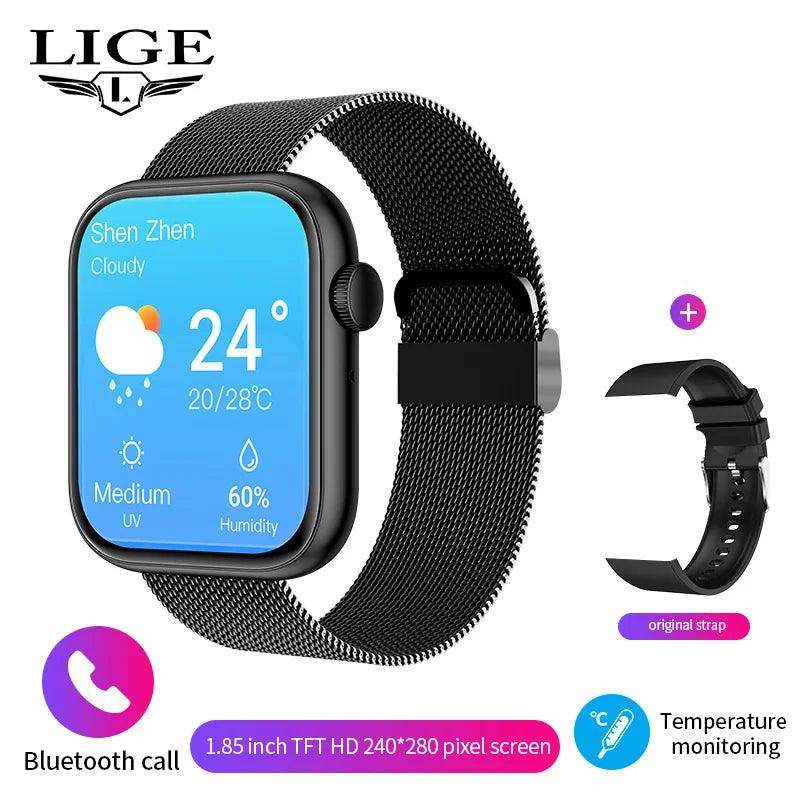 LIGE 2025 Smartwatch – Bluetooth Calls, Fitness & Style - Sublake 