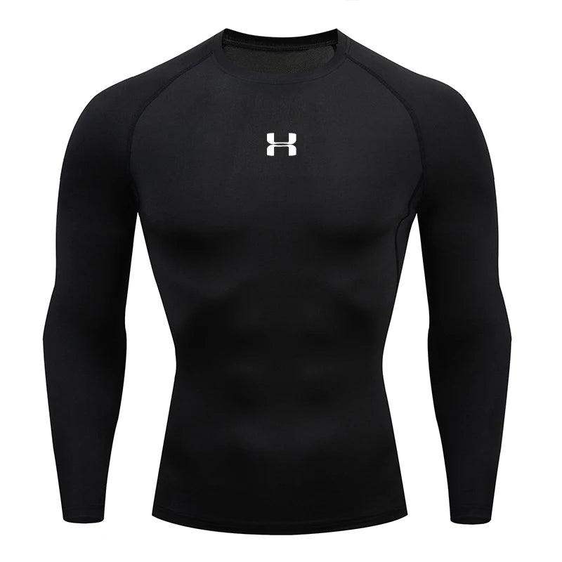 Men Premium Compression Gym Athletic Running Tshirt - Sublake 