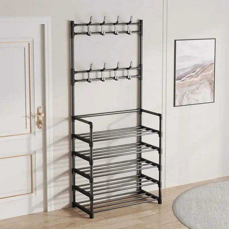 Multi-Layer Shoe & Hat Rack - Stylish Storage for Living Room - Sublake 