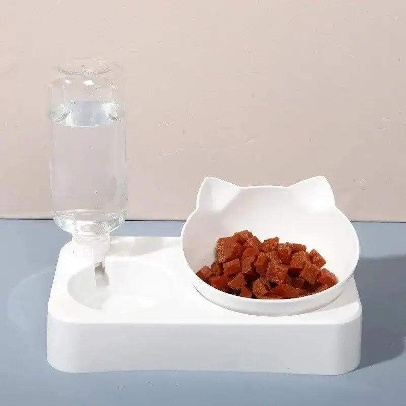 Dual-purpose Pet Bowl for Dogs & Cats with Cervical Protection - Sublake 