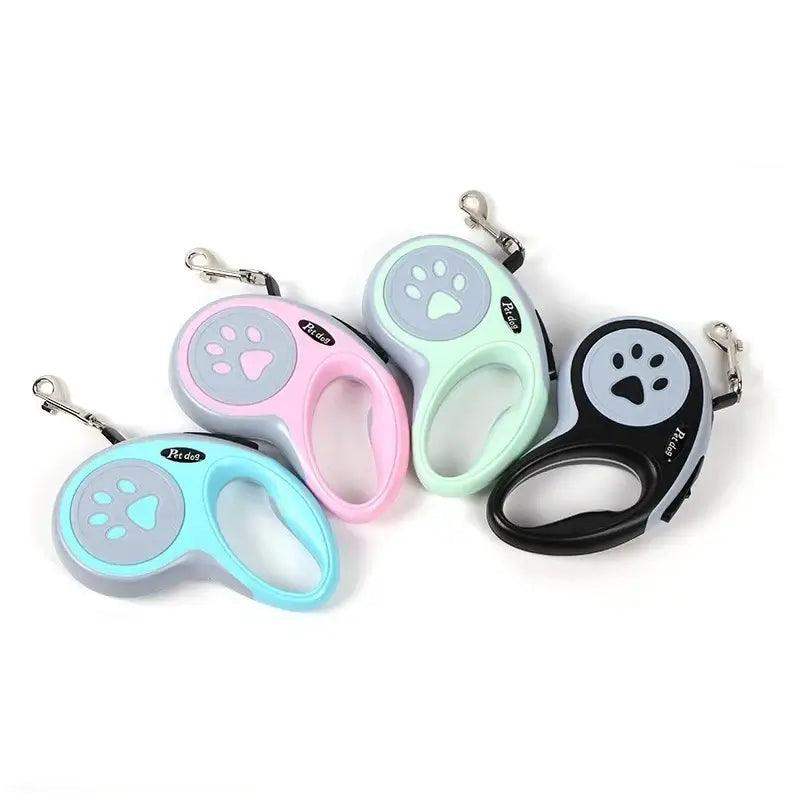 Retractable Dog Leash 3m 5m Auto Nylon Lead - Sublake 