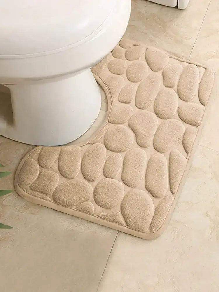 U-Shaped Toilet Mat Non-Slip Bathroom Pad - Sublake 