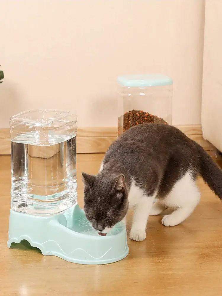 Automatic Pet Feeder & Water Bowl 3.8L Set - Sublake 