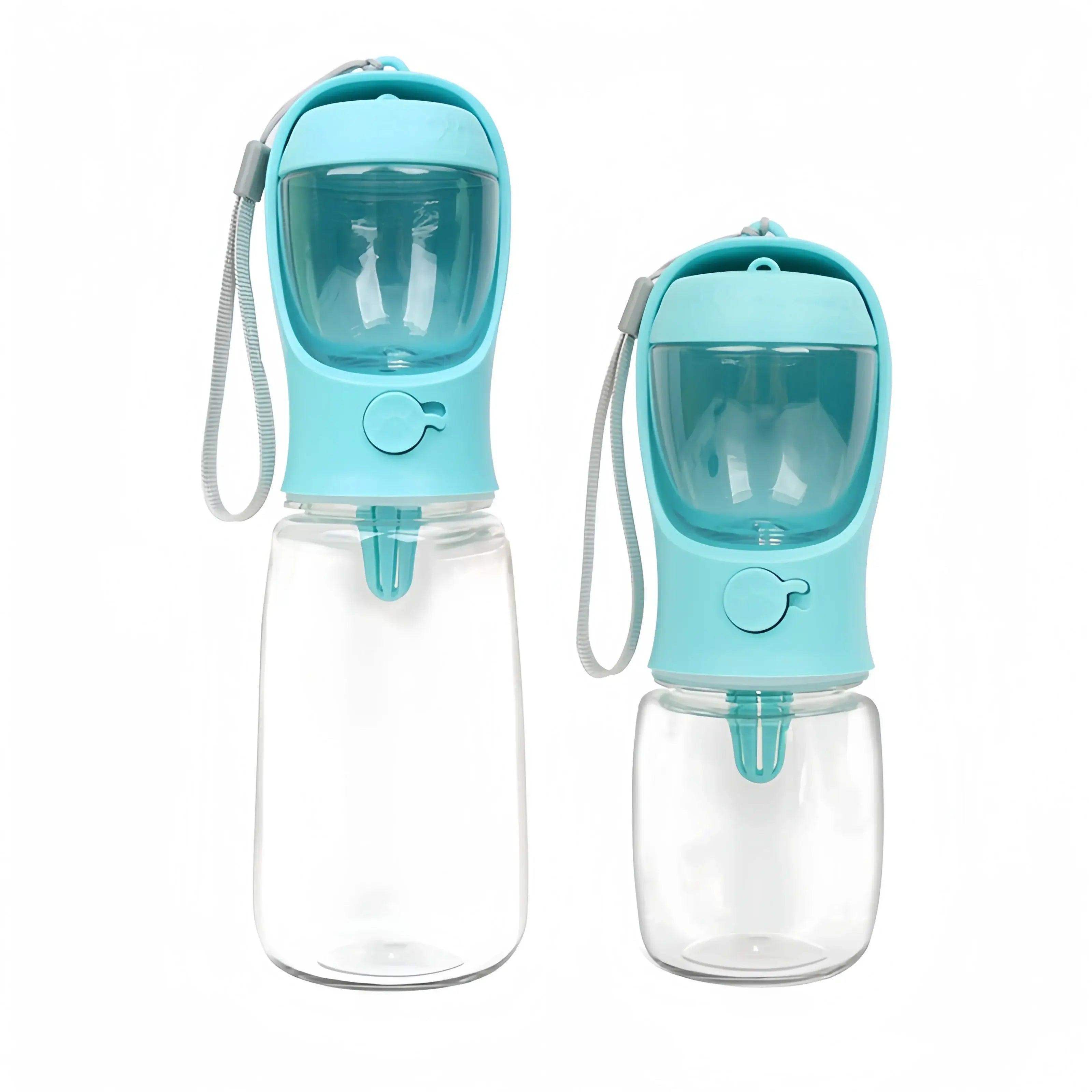Portable Pet Bottle with Food Storage for Outdoors - Sublake 