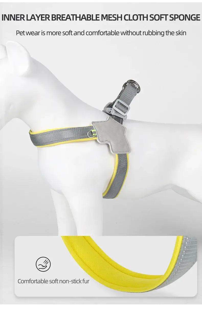Reflective No-Pull Pet Harness For Dogs & Cats - Sublake 