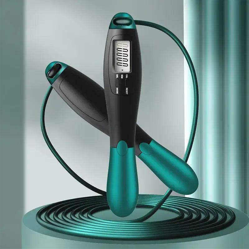 Cordless Digital Counter Weighted Skipping Rope Set - Sublake 