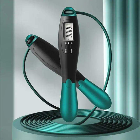 Cordless Digital Counter Weighted Skipping Rope Set - Sublake 